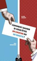 Comment savoir si vous êtes de gauche ou de droite ?