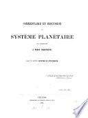 Commentaire et discussion du système planétaire de l'astronome J. Perny Villeneuve. Par un ancien officier de l'état-major