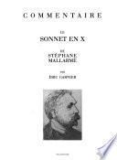 Commentaire, Le sonnet en x de Stéphane Mallarmé