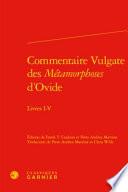 Commentaire vulgate des Métamorphoses d'Ovide