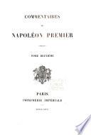 Commentaires de Napoléon premier