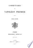 Commentaires de Napoléon Premier