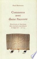 Commerce avec dame Pauvreté