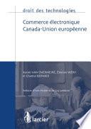 Commerce électronique Canada-Union européenne