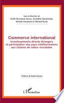 Commerce international