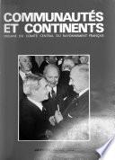 Communautés et continents