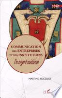 Communication des entreprises et des institutions