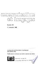 Communication et langages