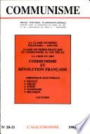 Communisme - Révolution Française