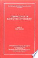 Comparative Law Facing the 21st Century