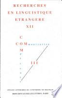 [Compétence de communication].