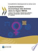 Compétitivité et développement du secteur privé L'autonomisation économique des femmes dans la région MENA L'impact des cadres juridiques algérien, égyptien, jordanien, libyen, marocain et tunisien