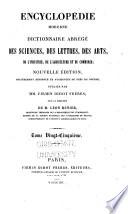 Compleḿent de l'Encycloped́ie moderne