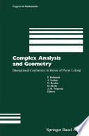 Complex Analysis and Geometry