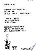 Comportement Des Herbicides Dans Le Sol