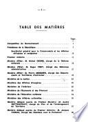 Composition du gouvernement et des cabinets ministériels