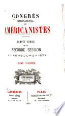 Compte-rendu de la seconde session, Luxembourg-1877