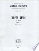 COMPTE RENDU DES DEBATS TOME III - 1 SEANCES 20 a 26