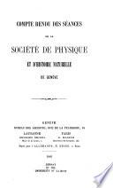 Compte rendu des séances