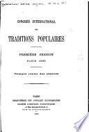 Compte rendu des séances