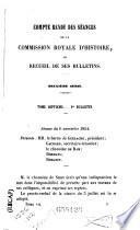 Compte rendu des séances, ou Recueil de ses bulletins
