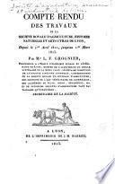 Compte rendu des travaux