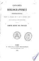 Compte rendu des travaux