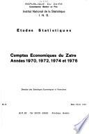 Comptes économiques du Zaïre