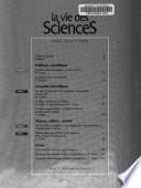 Comptes rendus de l'Académie des sciences