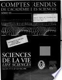 Comptes rendus de l'Académie des sciences