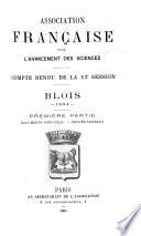 Comptes-rendus de la ... session