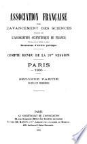 Comptes-rendus de la ... session