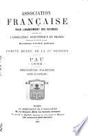 Comptes-rendus de la ... session