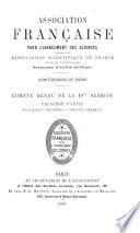 Comptes-rendus de la ... session