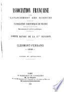 Comptes-rendus de la ... session