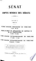 Comptes rendus des débats