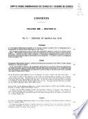 Comptes rendus des séances de l'Académie des sciences