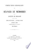 Comptes rendus des séances de la Société de biologie et de ses filiales