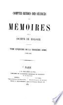 Comptes rendus des séances de la Société de biologie et de ses filiales