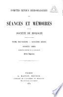 Comptes rendus des séances de la Société de biologie et de ses filiales