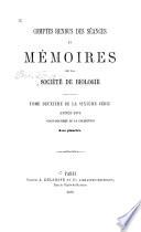 Comptes rendus des séances de la Société de biologie et de ses filiales