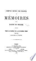 Comptes rendus des séances de la Société de biologie et de ses filiales
