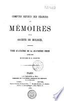 Comptes rendus des séances de la Société de biologie