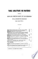 Comptes rendus des séances et mémoires de la Société de biologie