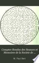Comptes Rendus des Seances et Memoires de la Societe de Biologie