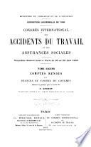 Comptes rendus des séances et visites du congrès, réunis et publiés par les soins de E. Gruner