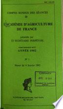 Comptes rendus des séances