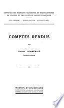 Comptes rendus et rapports