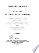 Comptes rendus hebdomadaires des séances de l'Académie des sciences