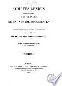 Comptes rendus hebdomadaires des séances de l'Académie des Sciences